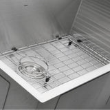 32 Inch Pro Series Large Rectangle Single Bowl Undermount Zero Radius Stainless Steel Kitchen Sink