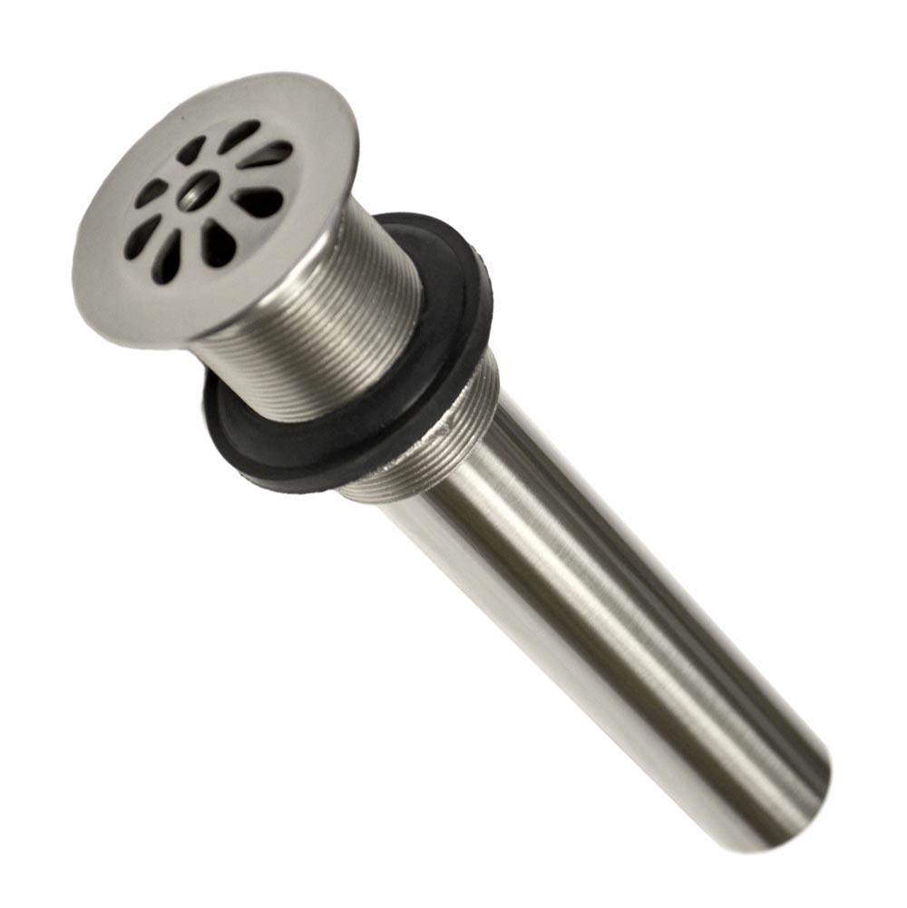 Native Trails - 1.5'' Teardrop Drain in Brushed Nickel - Brushed Nickel