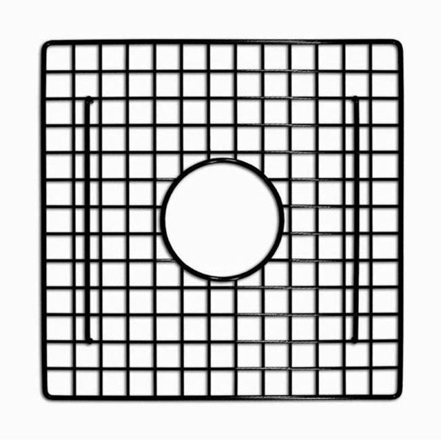 Native Trails - 12'' Square Bottom Grid in Matte Black - Matte Black
