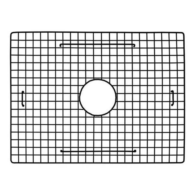 Native Trails - 22.75''x17.25'' Bottom Grid in Matte Black - Matte Black