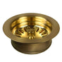 Native Trails - 3.5'' Basket Strainer with Disposer Trim in Brushed Gold - Brushed Gold