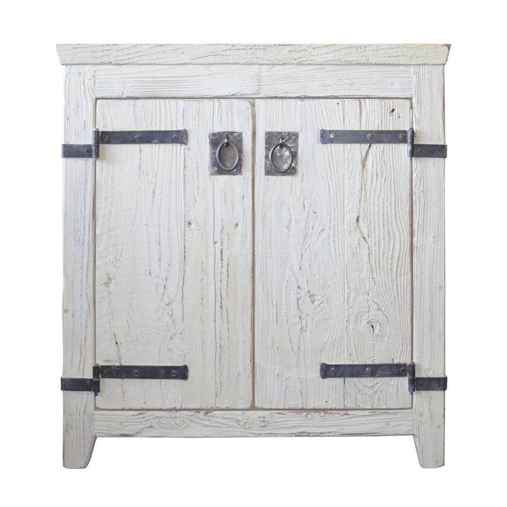 30'' Americana Vanity Base in Whitewash