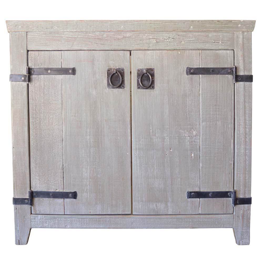 36'' Americana Vanity Base in Driftwood