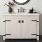 Native Trails - 48'' Americana Vanity Base in Whitewash - Whitewash