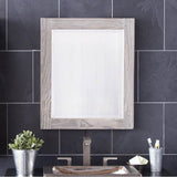Native Trails - Americana Mirror in Driftwood - Driftwood