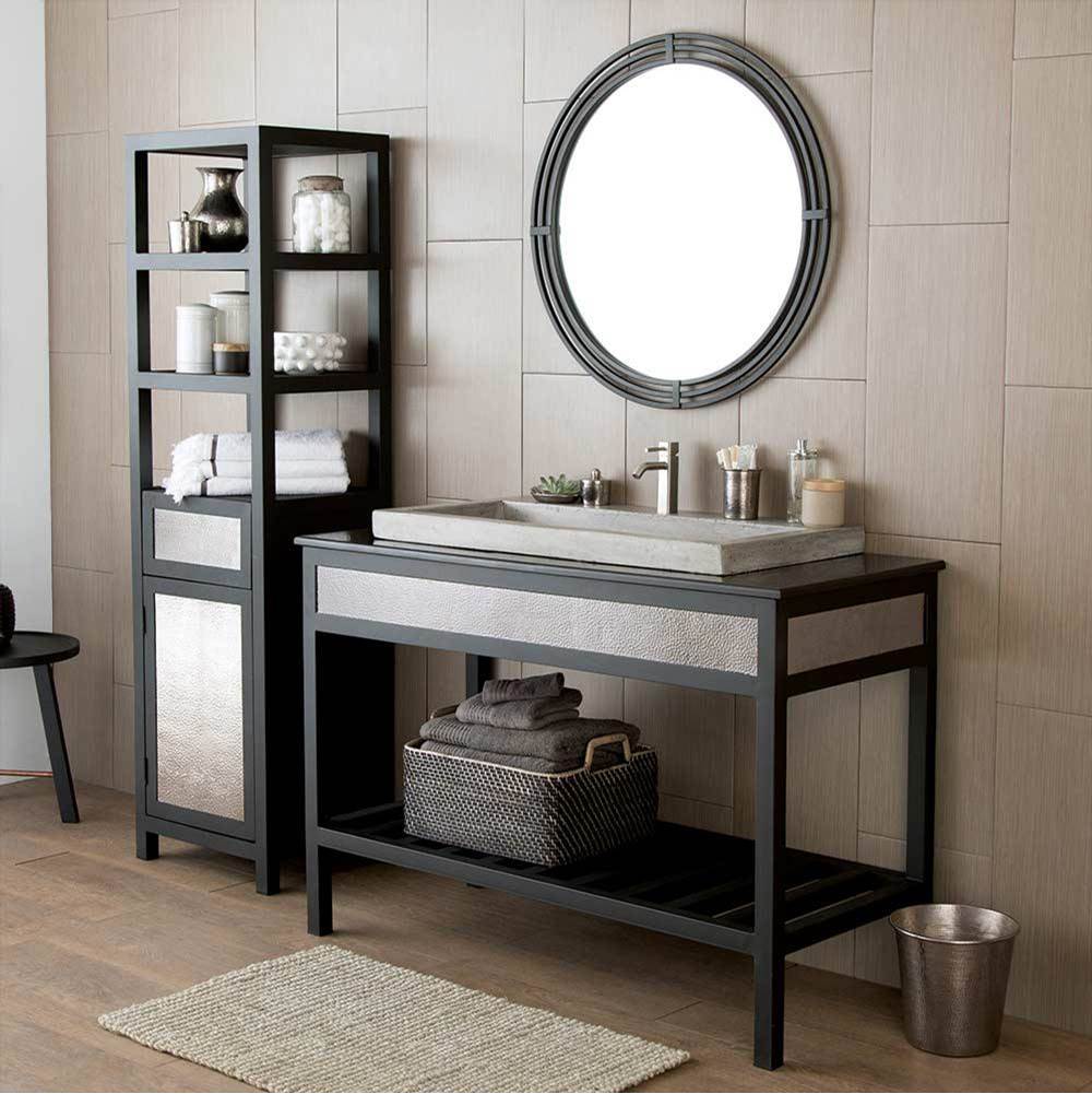 Native Trails - Asana Mirror - Black