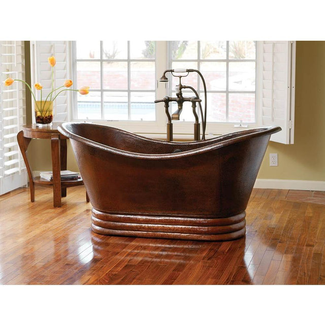 Native Trails - 60'' Aurora Bathtub in Antique Copper - Antique Copper