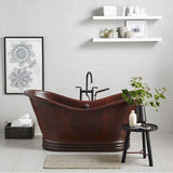 Native Trails - 72'' Aurora Bathtub in Antique Copper - Antique Copper