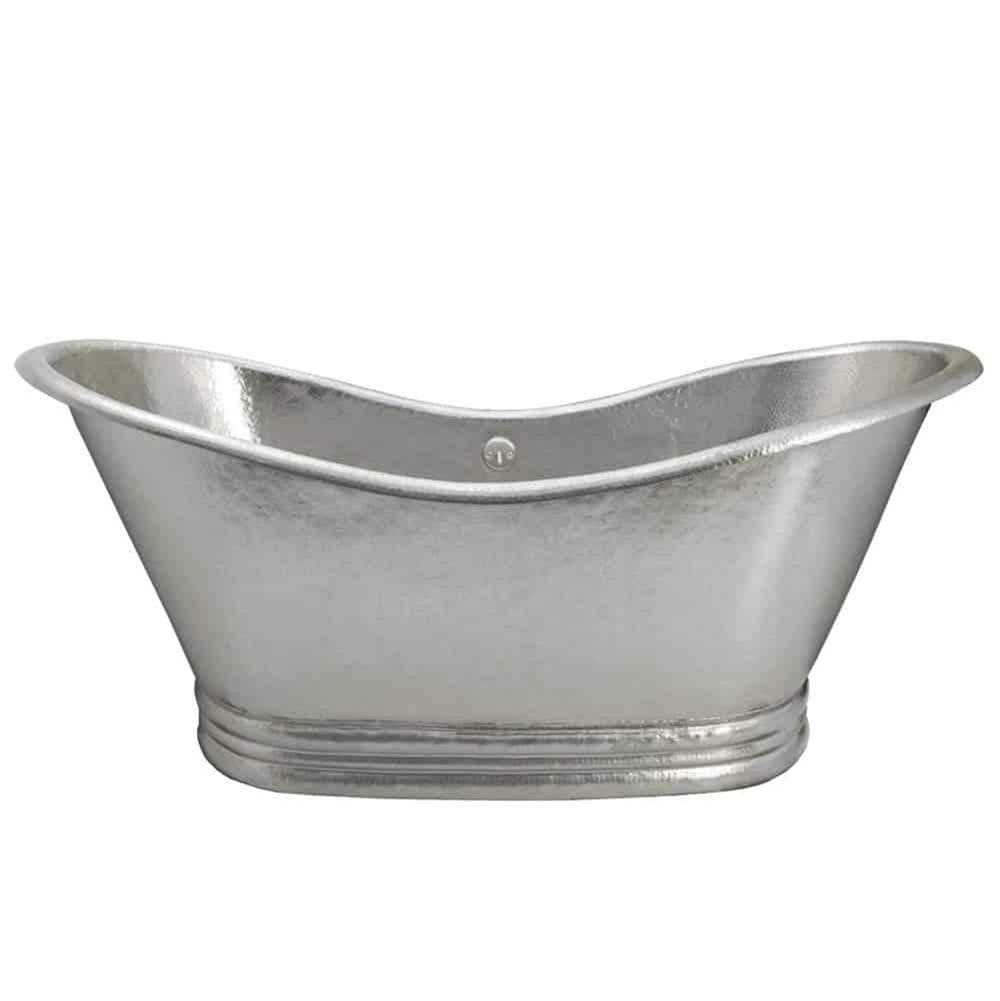 72'' Aurora Bathtub in Brushed Nickel