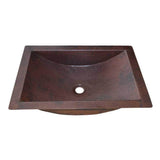 Avila Bathroom Sink in Antique Copper