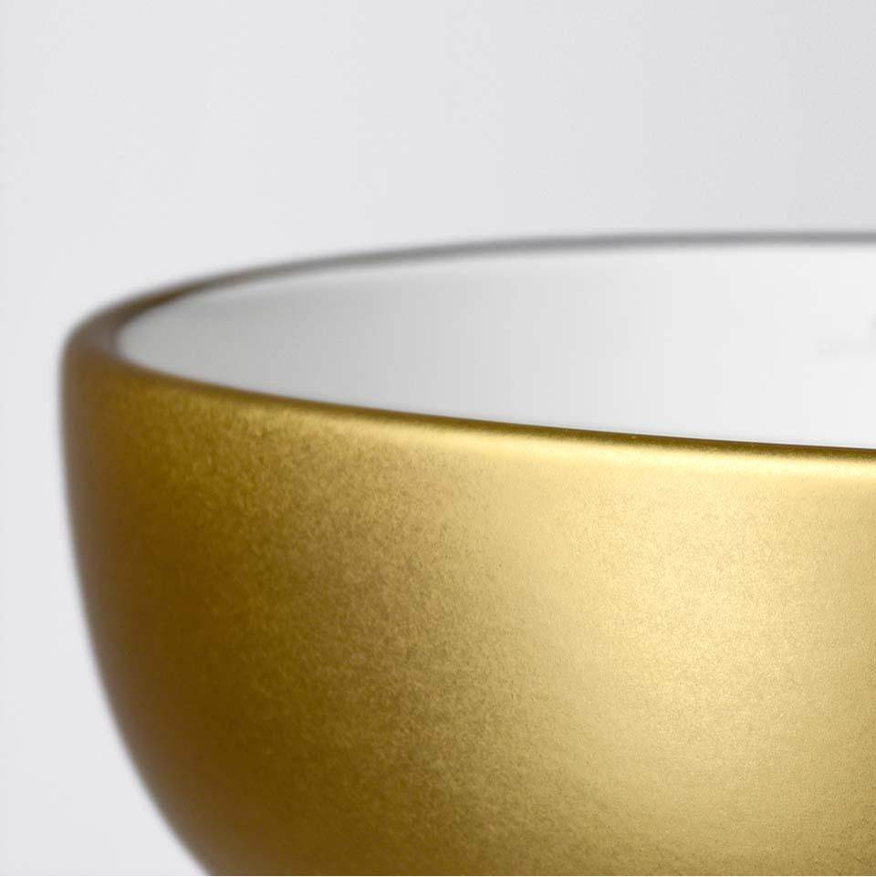Native Trails - Bliss in 24k Matte Gold with Matte White - Matte Gold/Wht