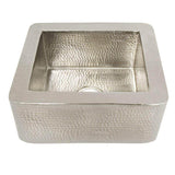 Cabana Bar and Prep Sink in Brushed Nickel