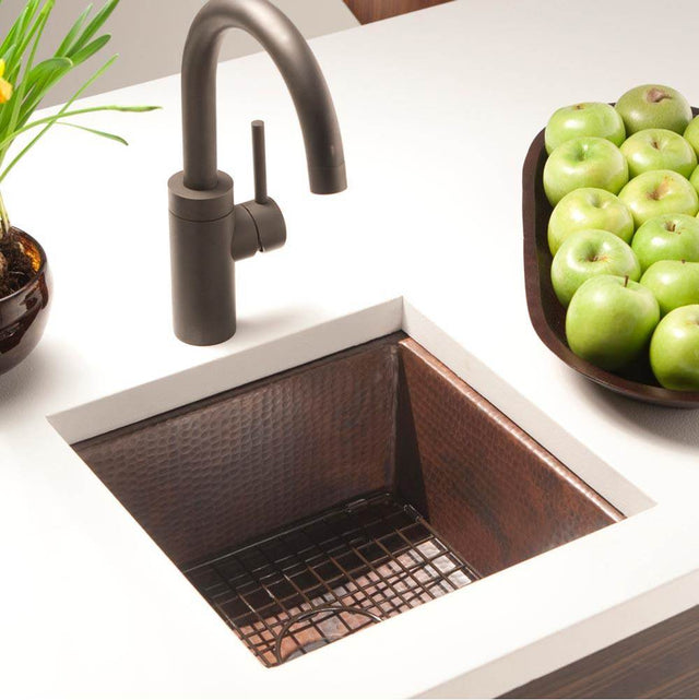 Native Trails - Cantina Bar and Prep Sink in Antique Copper - Antique Copper
