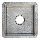 Cantina Bar and Prep Sink in Brushed Nickel