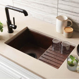 Native Trails - Cantina Pro Bar and Prep Sink in Antique Copper - Antique Copper