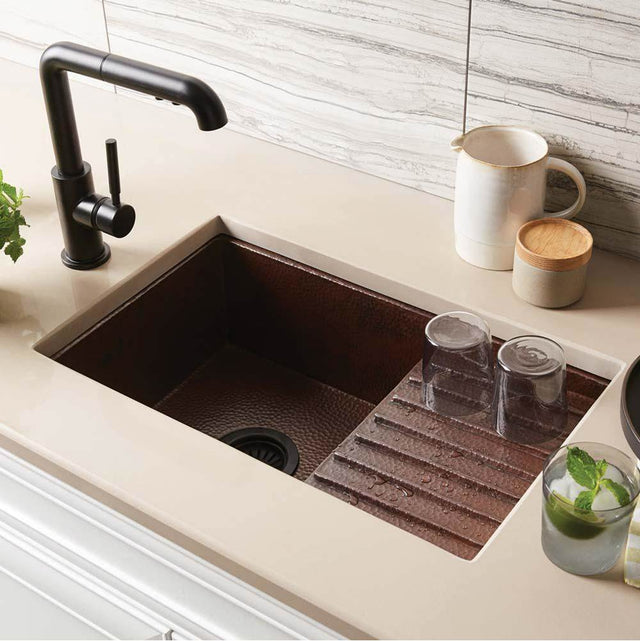 Native Trails - Cantina Pro Bar and Prep Sink in Antique Copper - Antique Copper