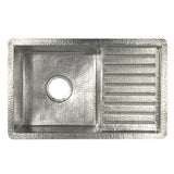 Cantina Pro Bar and Prep Sink in Brushed Nickel