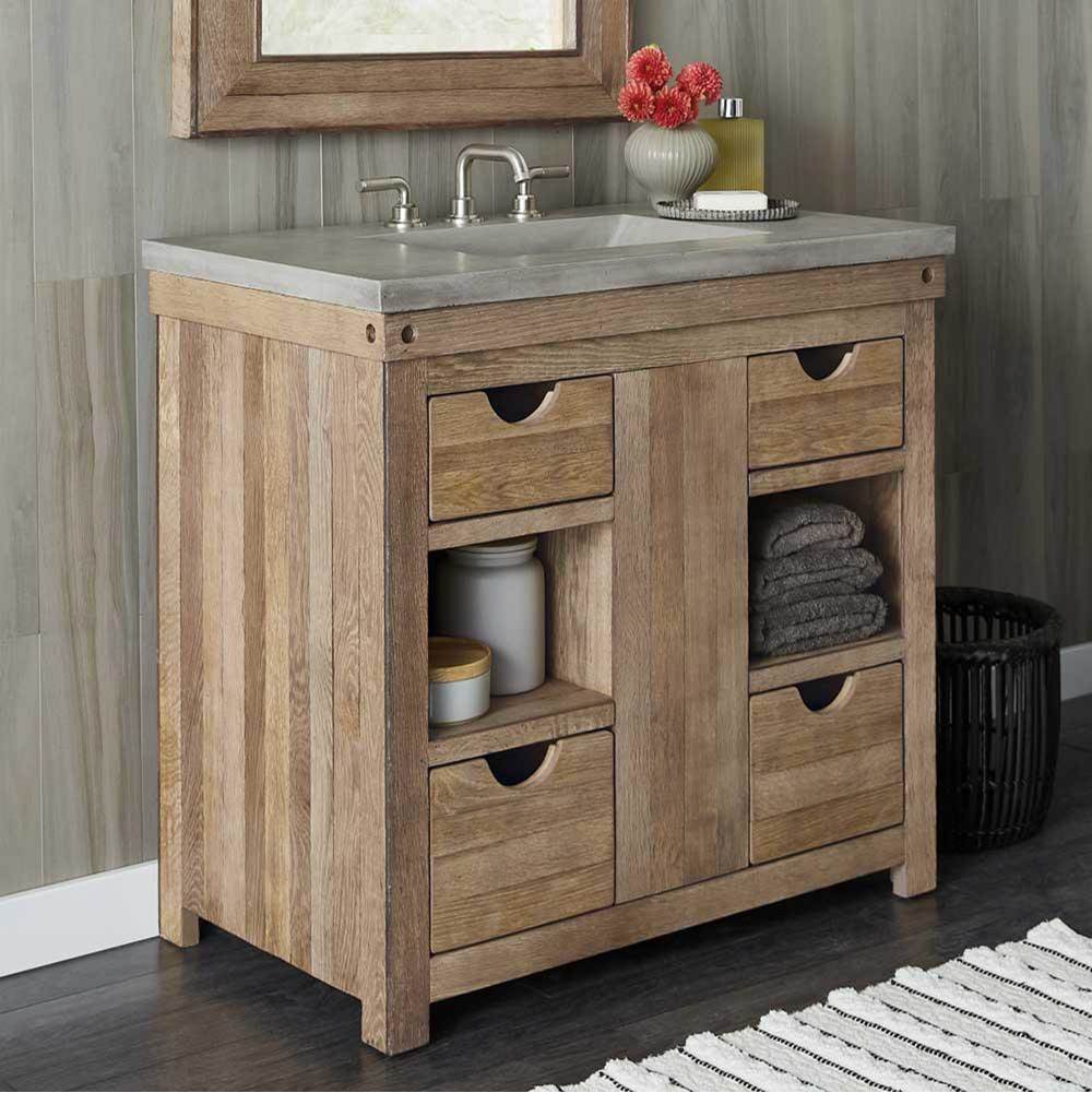 Native Trails - Chardonnay Vanity Base - Chardonnay