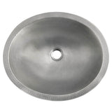 Classic Bathroom Sink in Brushed Nickel