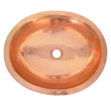 Classic Bathroom Sink in Polished Copper