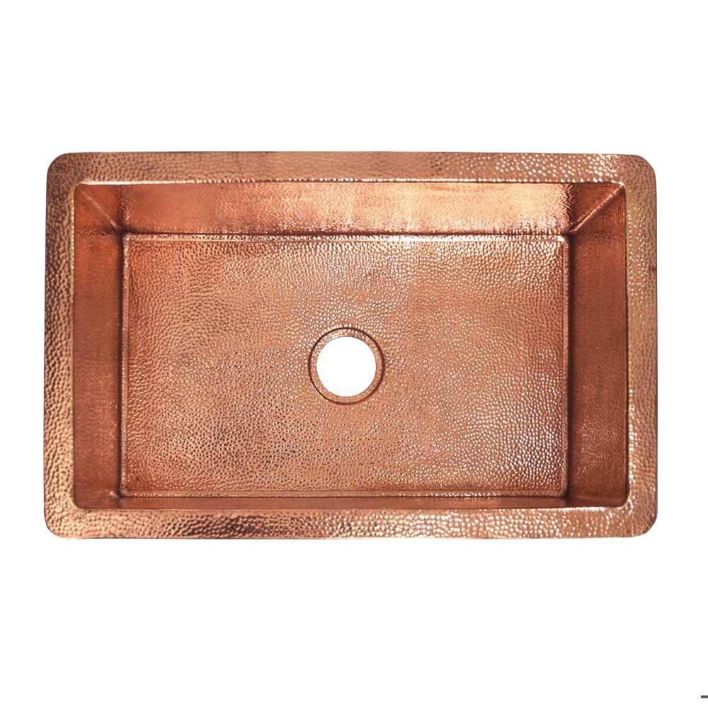 Cocina 30 Kitchen SInk in Polished Copper