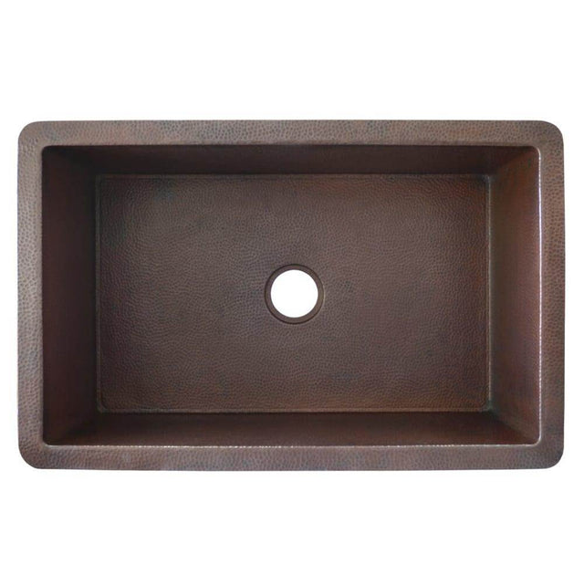 Native Trails - Cocina 33 Kitchen SInk in Antique Copper - Antique Copper