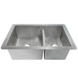 Cocina Duet Kitchen SInk in Brushed Nickel