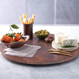 Copper Lazy Susan in Tempered, 20''