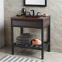Native Trails - 30'' Cozumel Vanity Top with Integral Bathroom Sink in Antique Copper - Antique Copper