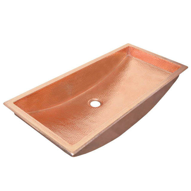 Native Trails - Trough 30 Bathroom Sink in Polished Copper - Polished Copper