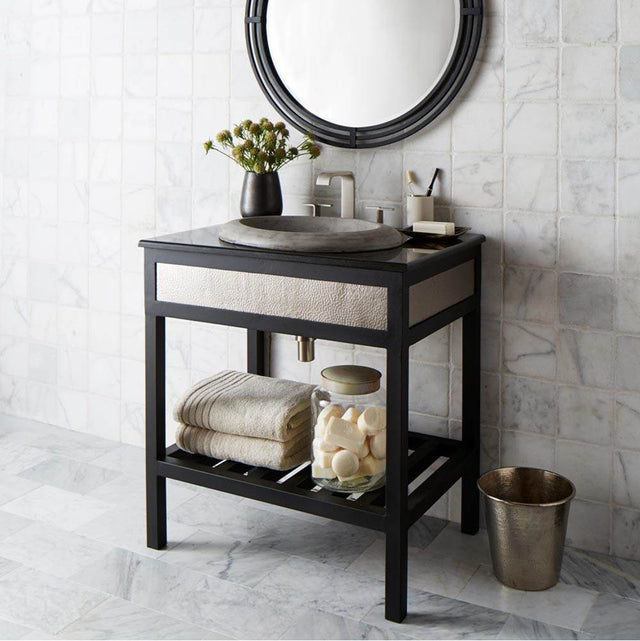 Native Trails - 30'' Cuzco Vanity Base in Brushed Nickel - Brushed Nickel