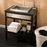 30'' Cuzco Vanity Base in Brushed Nickel