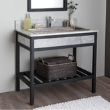 Native Trails - 36'' Cuzco Vanity Base in Carrara - Carrara