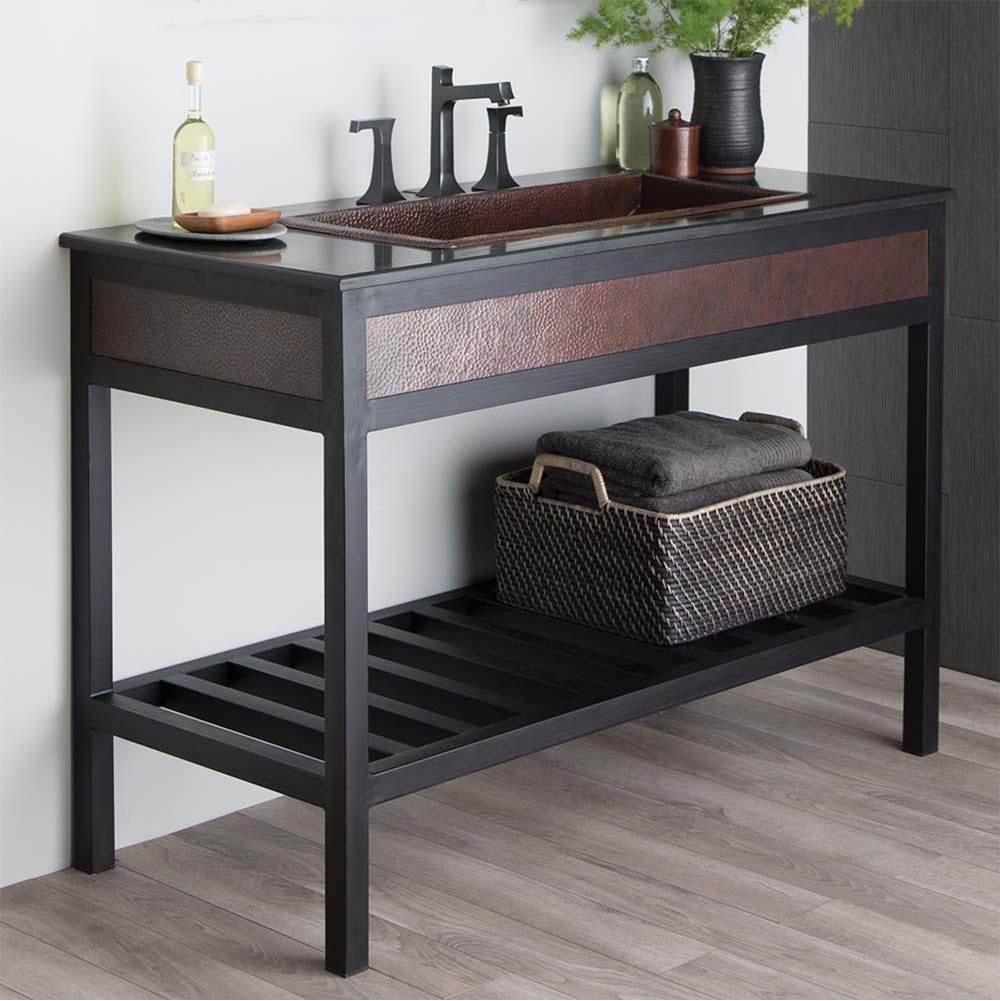Native Trails - 48'' Cuzco Vanity Base in Antique Copper - Antique Copper