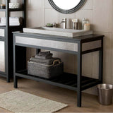 Native Trails - 48'' Cuzco Vanity Base in Brushed Nickel - Brushed Nickel