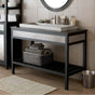 Native Trails - 48'' Cuzco Vanity Base in Brushed Nickel - Brushed Nickel