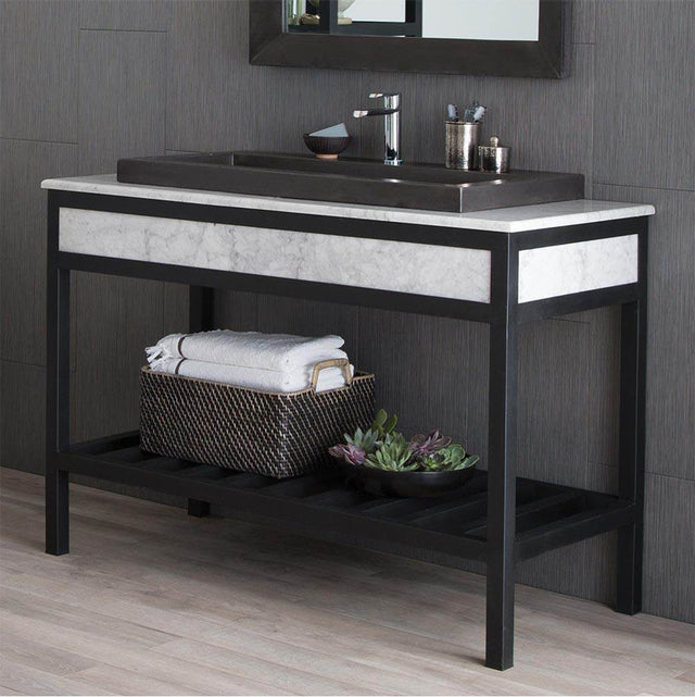 Native Trails - 48'' Cuzco Vanity Base in Carrara - Carrara