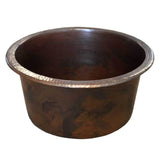 Diego Bar and Prep Sink in Antique Copper