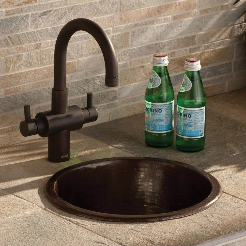 Diego Bar and Prep Sink in Antique Copper
