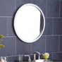 Native Trails - Divinity Round Mirror - Hammered Aluminum