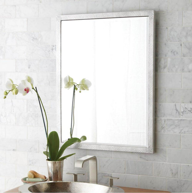 Native Trails - Divinity Small Mirror - Hammered Aluminum