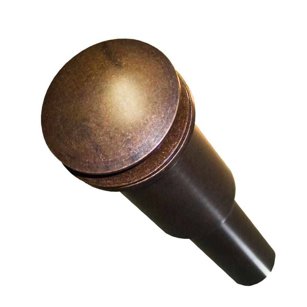 1.5'' Dome Drain in Brushed Gold
