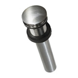 1.5'' Push to Seal Dome Drain in Brushed Gold