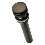 1.5'' Push to Seal Dome Drain in Brushed Gold