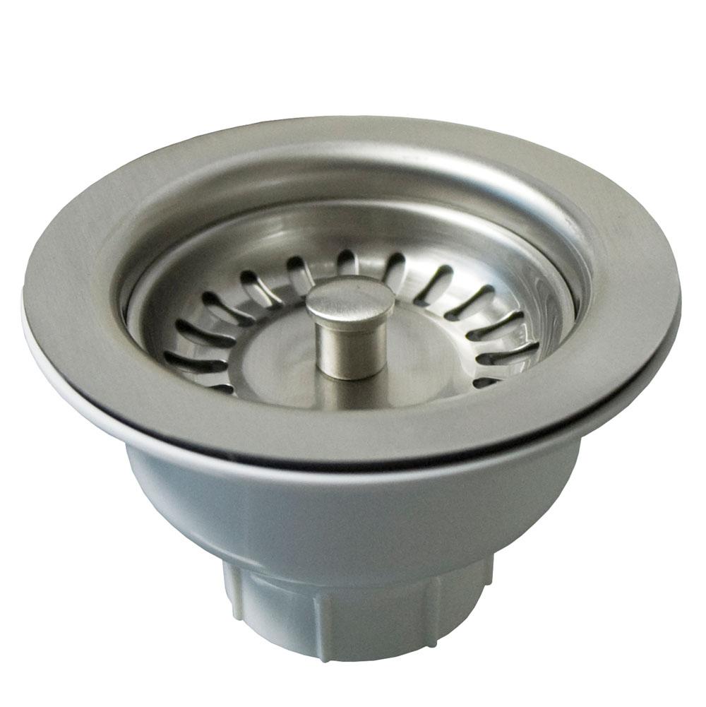 3.5'' Basket Strainer in Brushed Gold