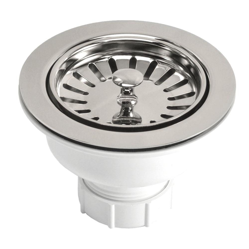 3.5'' Basket Strainer in Brushed Gold
