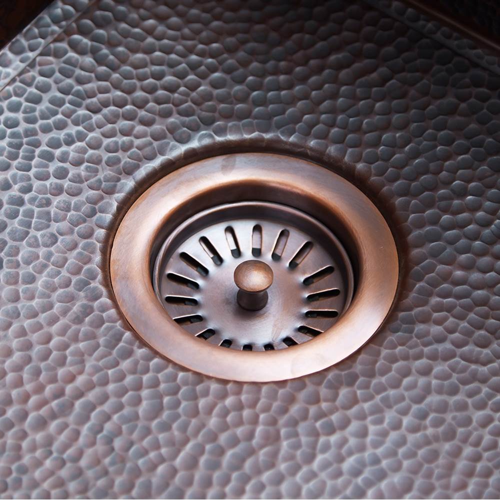 3.5'' Basket Strainer in Brushed Gold