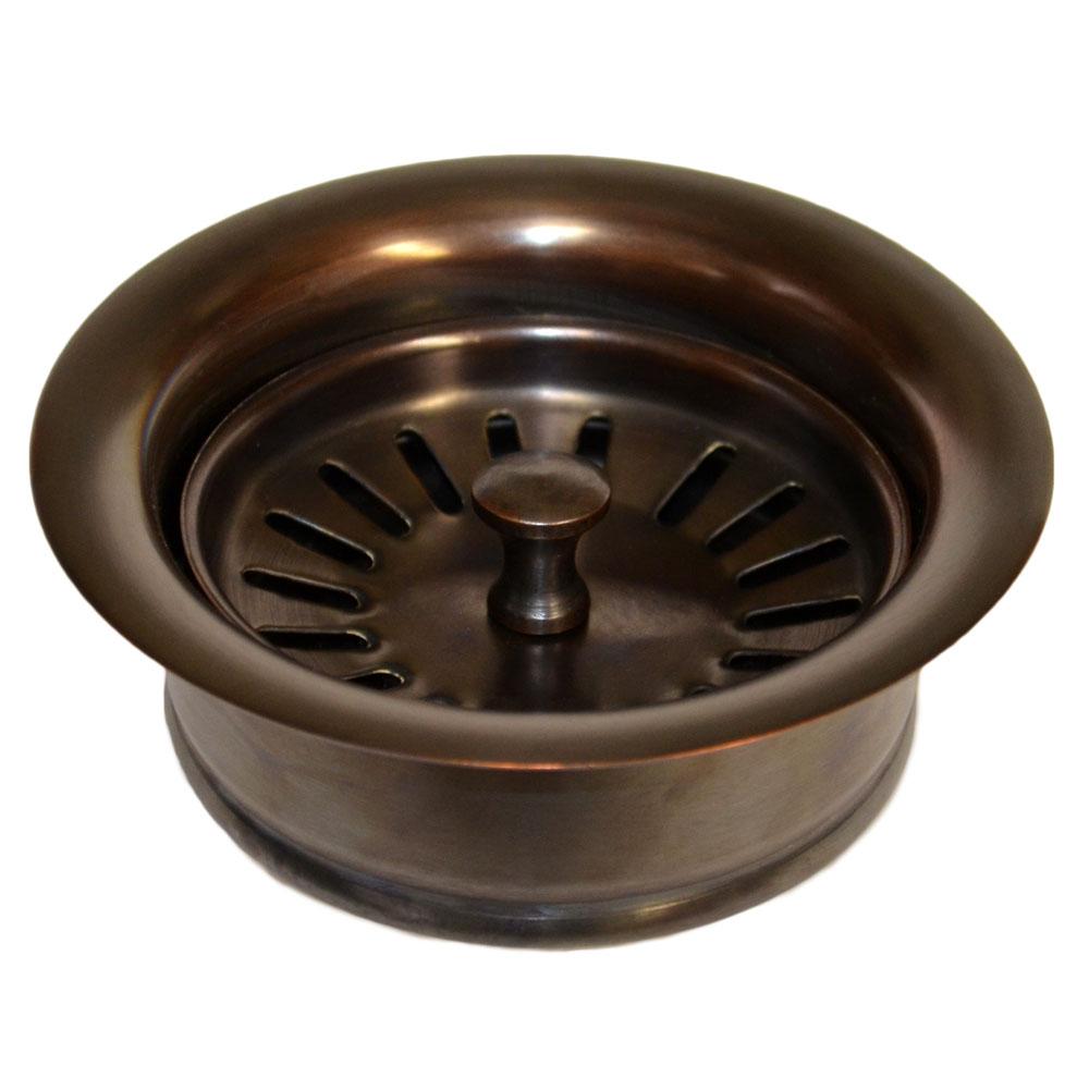 3.5'' Basket Strainer with Disposer Trim in Brushed Gold