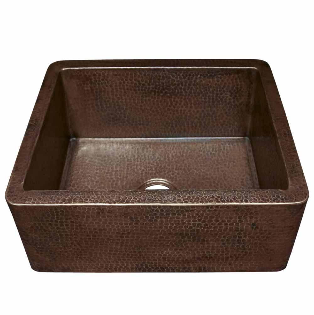 Farmhouse 25 Kitchen SInk in Antique Copper