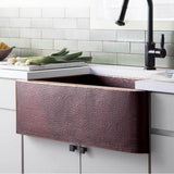 Native Trails - Farmhouse 33 Kitchen SInk in Antique Copper - Antique Copper
